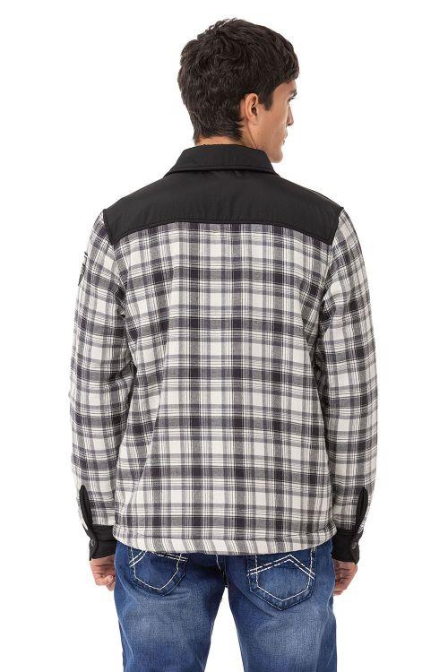 Cipo & Baxx CL548 Men's Jacket BLACK-GREY