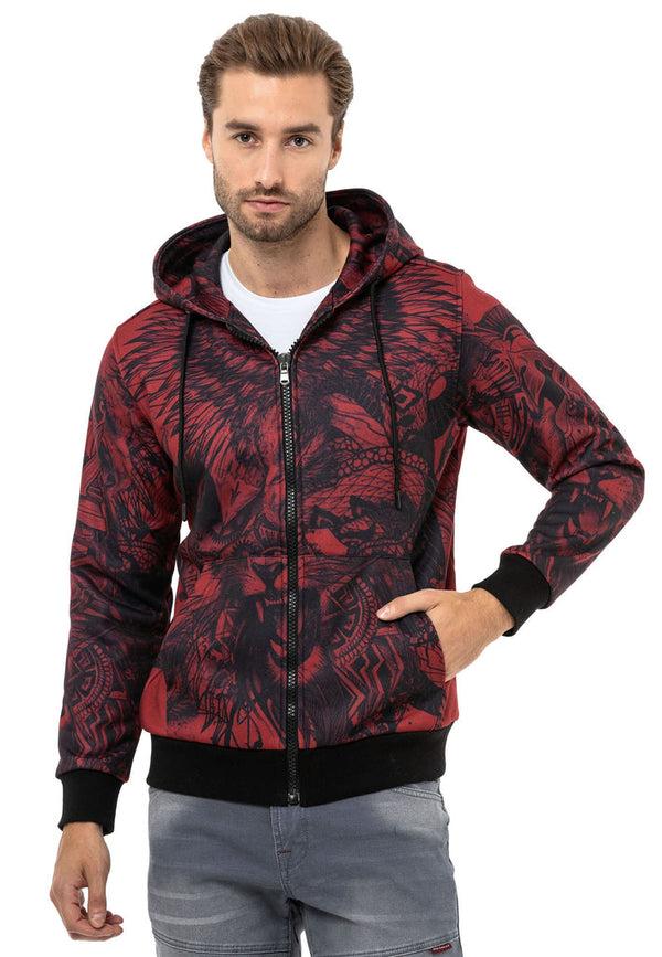 Cipo & Baxx CL559 Men's Hoodie SAXEBLUE