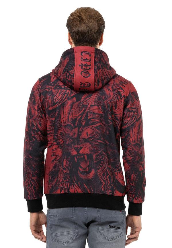 Cipo & Baxx CL559 Men's Hoodie SAXEBLUE