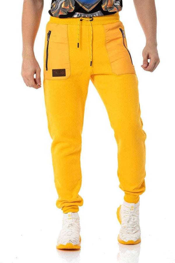Cipo & Baxx CLR150 Winter Men's Tracksuit Set BLACK