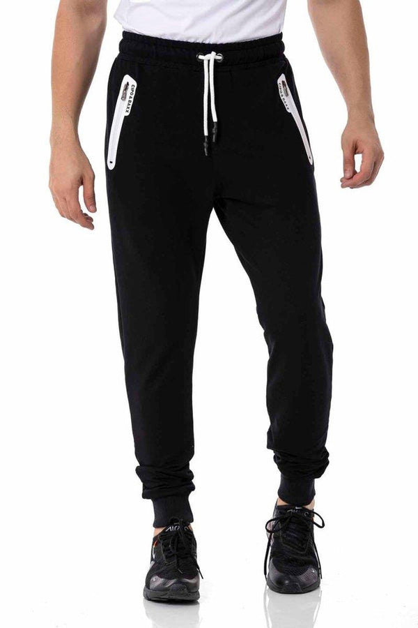 Cipo & Baxx CLR151 Men's Tracksuit Set BLACK