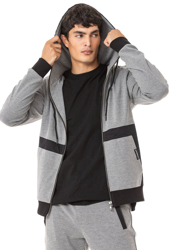 Cipo & Baxx CLR154 Men's Tracksuit Set GREY