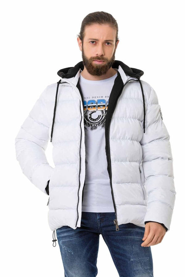 Cipo & Baxx CM202 Men's Puffer Jacket BEIGE