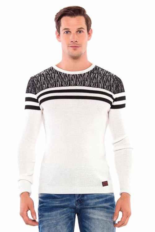 cipo & baxx CP199 ECRU-BLACK