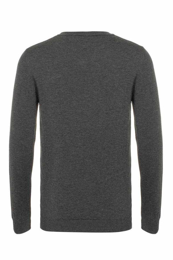 Cipo & Baxx CP242 V-Neck Men's Sweater BLACK