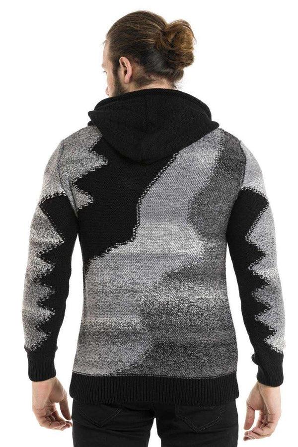 Cipo & Baxx CP261 Hooded Thick Sweater NAVYBLUE