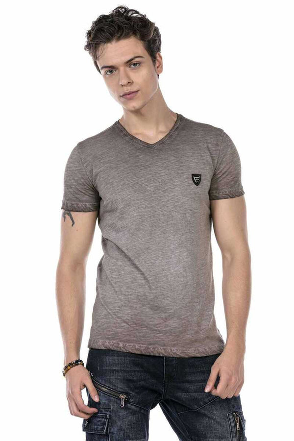 Cipo & Baxx CT647 Basic T-Shirt OILBLUE