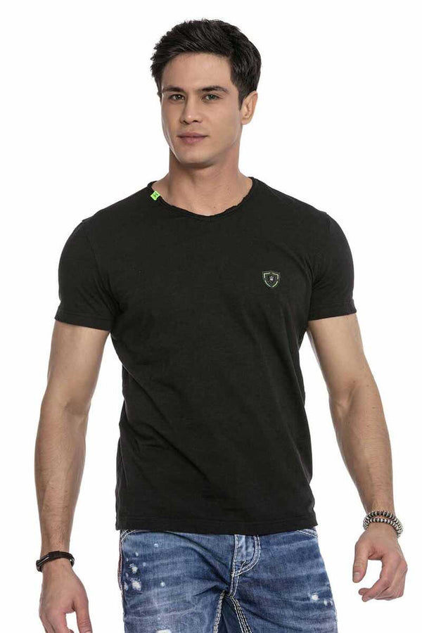 Cipo & Baxx CT648 Men's Basic T-Shirt BLUE