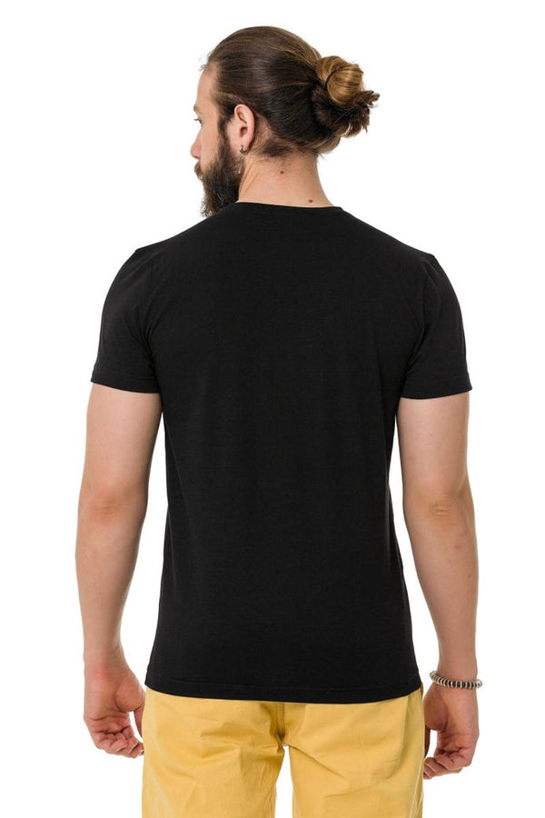 Cipo & Baxx CT732 Stone Premium T-Shirt BLACK