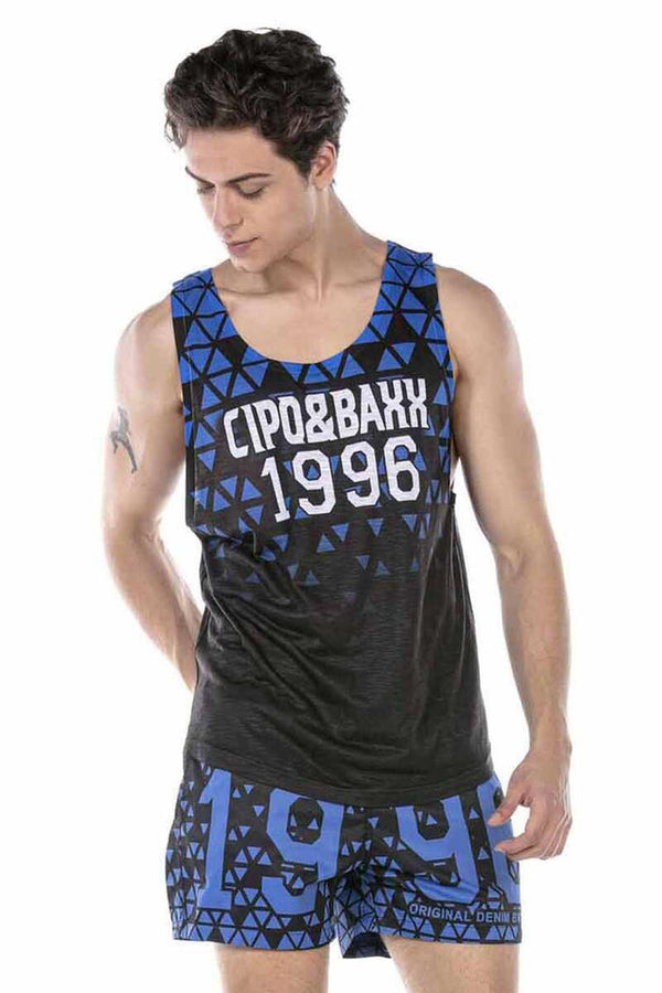 Cipo & Baxx CUK247 Sea Shorts Athlete Set BLUE