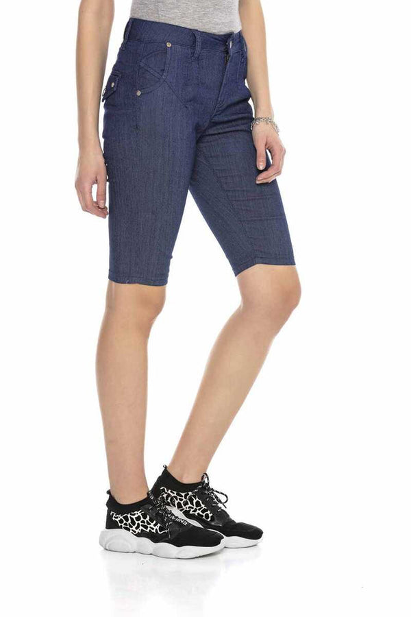Cipo & Baxx WK168 Women's Basic Shorts NAVYBLUE