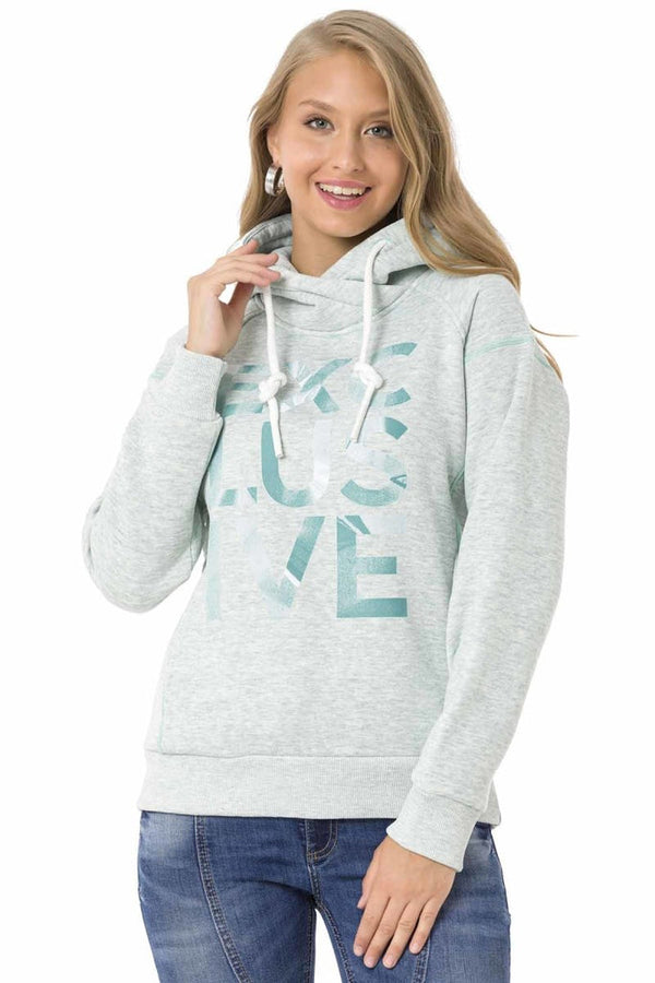 Cipo & Baxx WL330 Hooded Winter Sweatshirt MINT