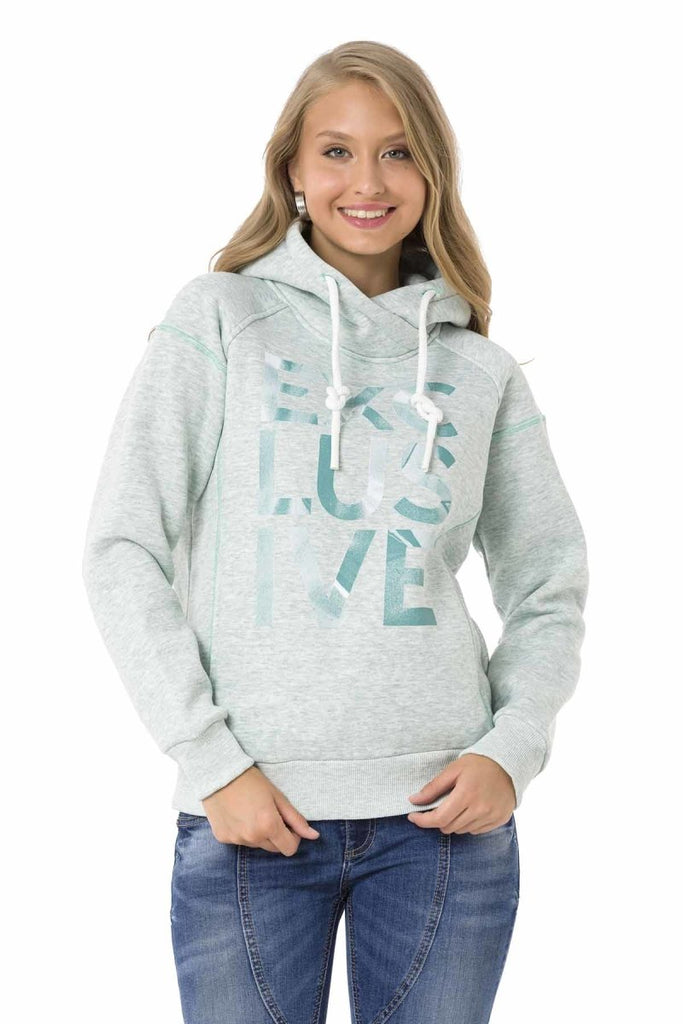 cipo & baxx WL330 Hooded Winter Sweatshirt MINT