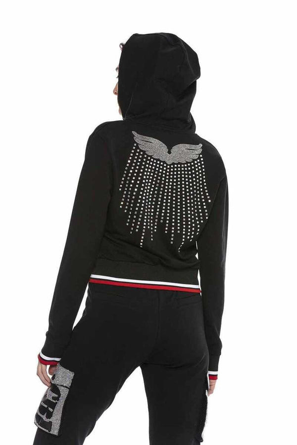 Cipo & Baxx WLR134 Women's Tracksuit Set RED