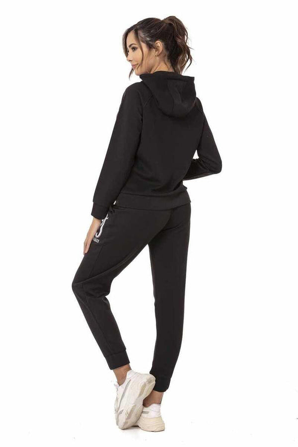 Cipo & Baxx WLR147 Women's Tracksuit Set BLACK