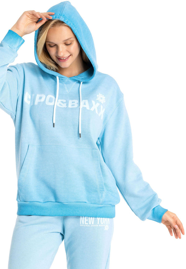 Cipo & Baxx WLR148 Women's Tracksuit Set GREY