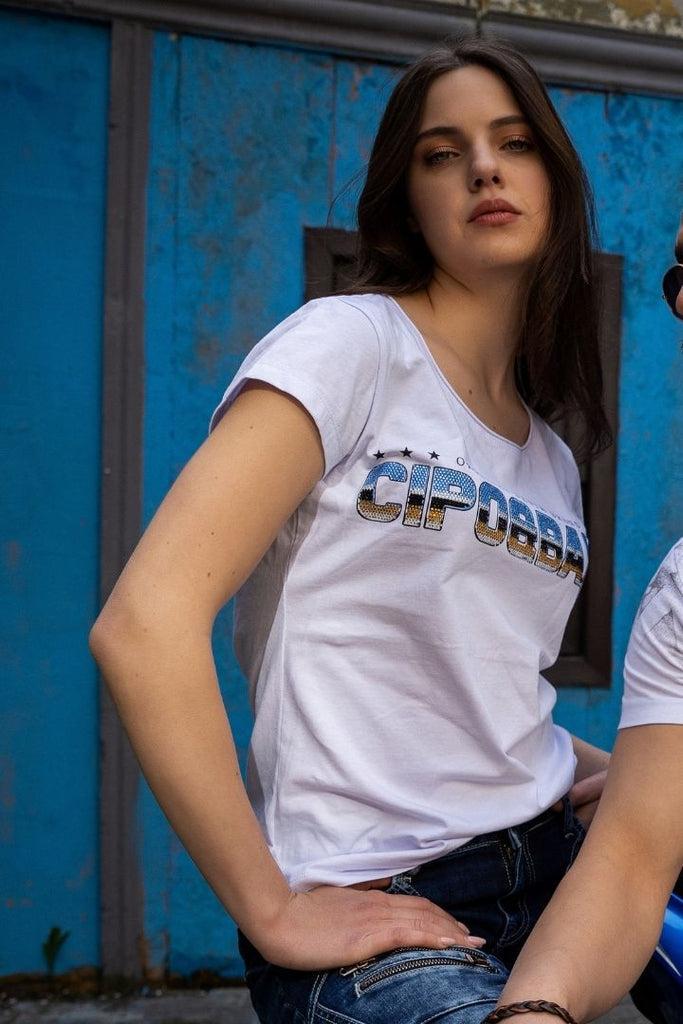 cipo & baxx Wt366 Futurist Stone T-Shirt BLACK