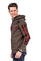 Cipo & Baxx CL334 Cross Wing Printed Men's Hoodie KHAKI