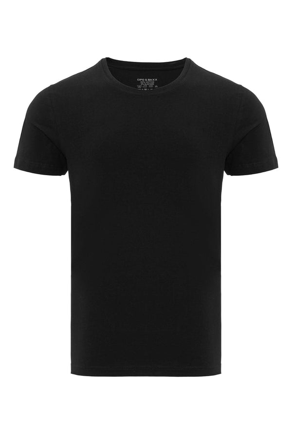 Cipo & Baxx CU115 Basic T-Shirt (comes In 3 Pieces.) BLACK-WHITE-ANTHRACITE
