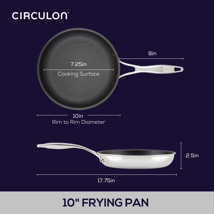 Circulon 10-Inch ScratchDefense™ C1 Nonstick Frying Pan