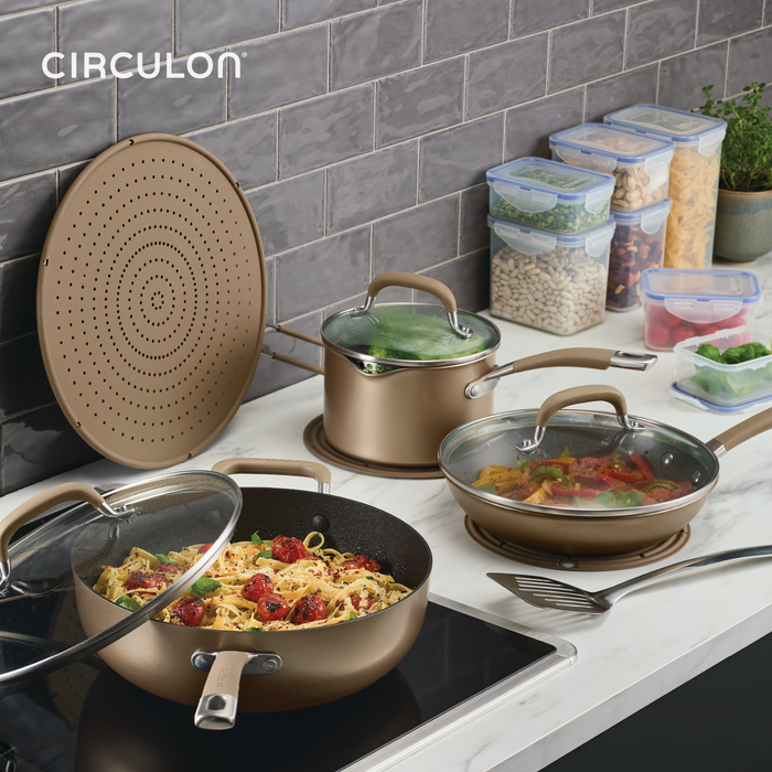 Circulon 10-Piece ScratchDefense Nonstick Cookware Set