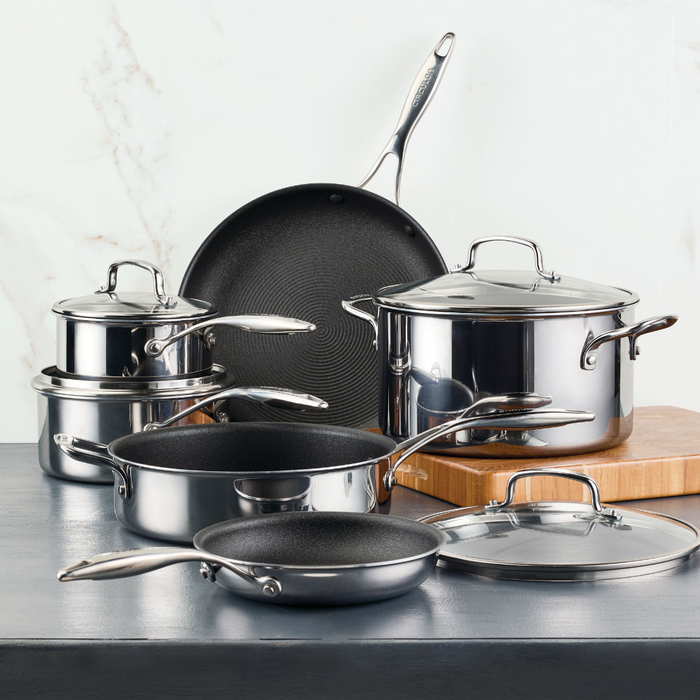 Circulon 10-Piece ScratchDefense™ Clad Nonstick Cookware Set