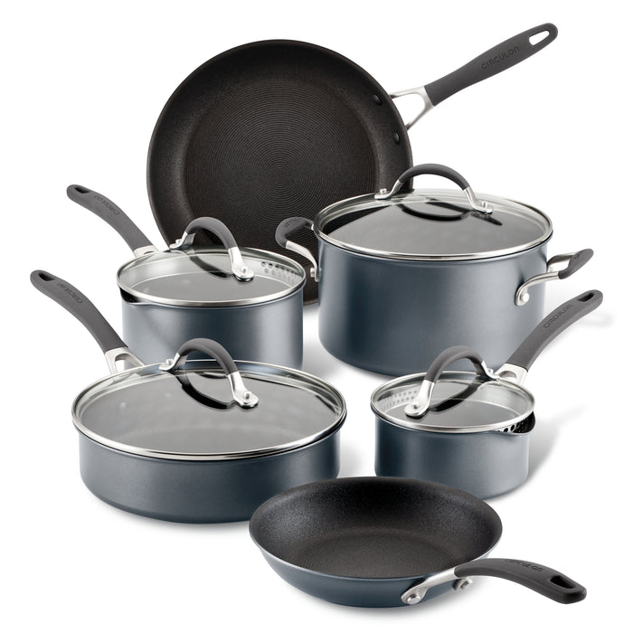 circulon 10-Piece ScratchDefense™ Nonstick Cookware Set