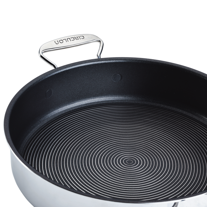 Circulon 10-Piece Stainless Steel Cookware Set With 2-Piece Bonus Utensil Set