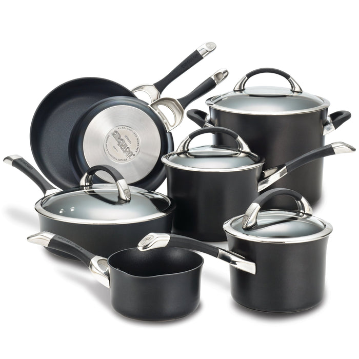 circulon 11-Piece Cookware Set: Nonstick & Hard-Anodized