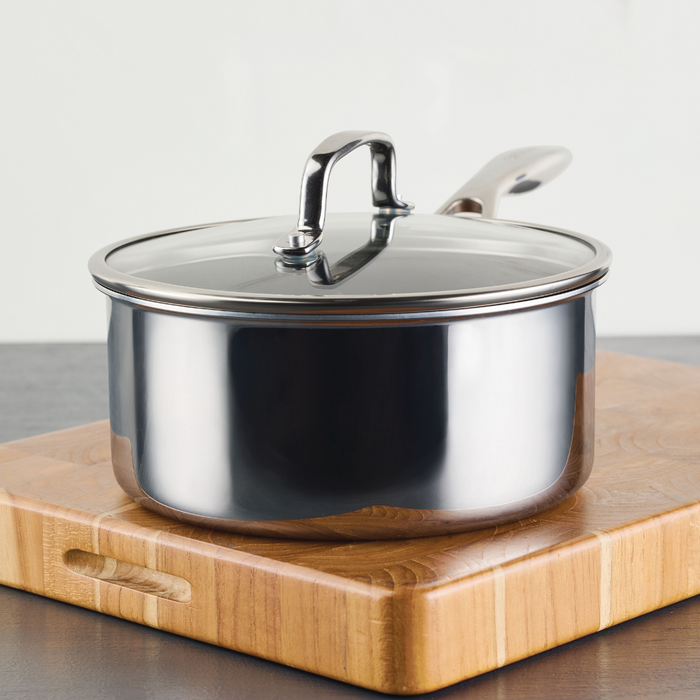 Circulon 3-Quart ScratchDefense™ C1 Nonstick Sauce Pan With Lid