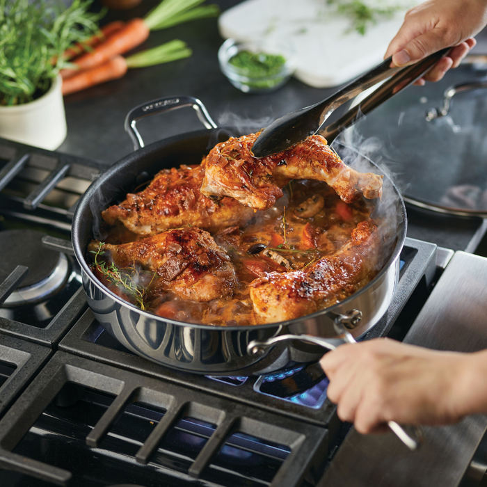 Circulon 5-Quart ScratchDefense™ C1 Nonstick Sauté Pan With Lid And Helper Handle