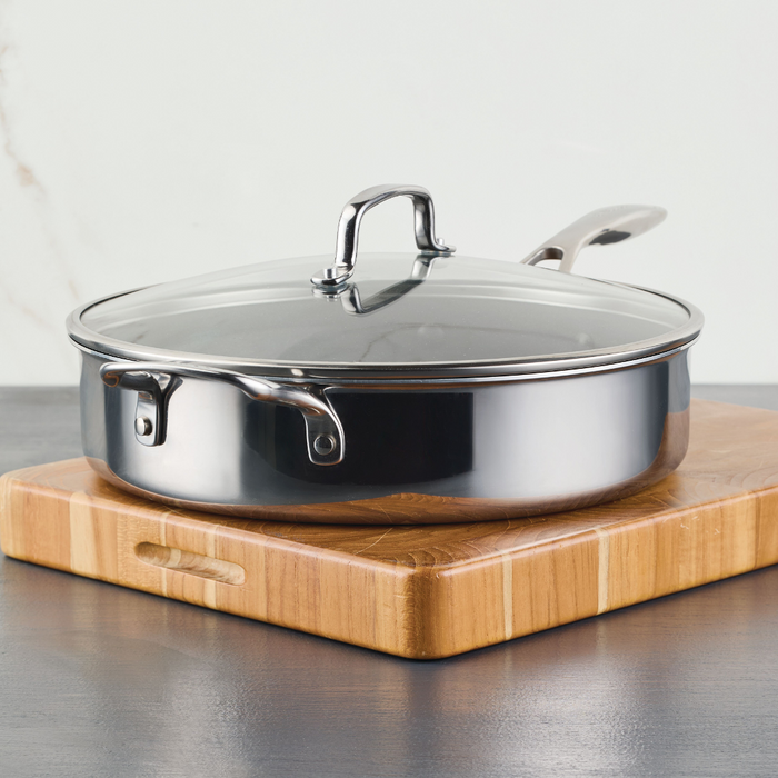 Circulon 5-Quart ScratchDefense™ C1 Nonstick Sauté Pan With Lid And Helper Handle