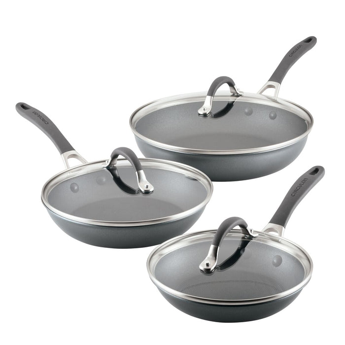 circulon 6-Piece ScratchDefense™ Nonstick Cookware Set