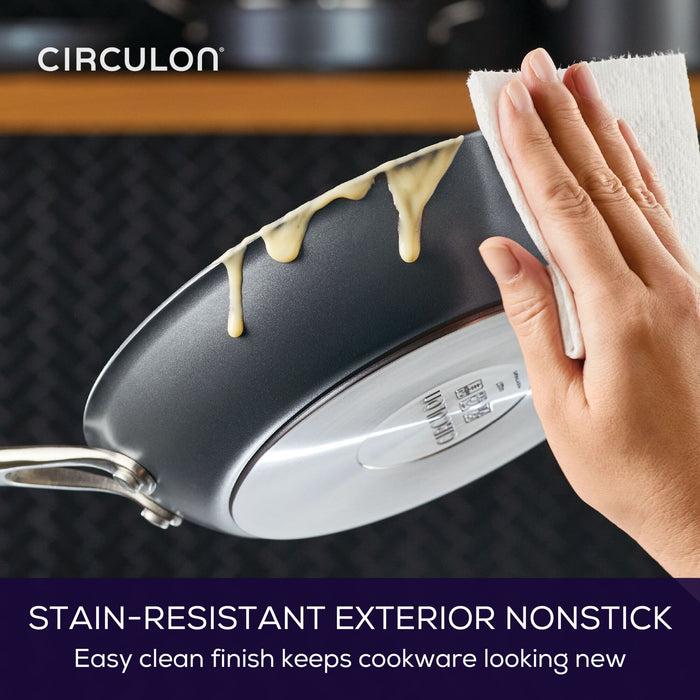 Circulon 8.5-Inch And 10-Inch A1 ScratchDefense™ Nonstick Frying Pan Set