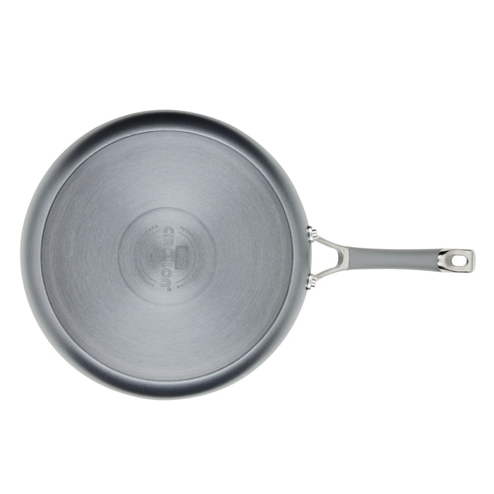 Circulon 12-Inch Nonstick Deep Frying Pan With Lid