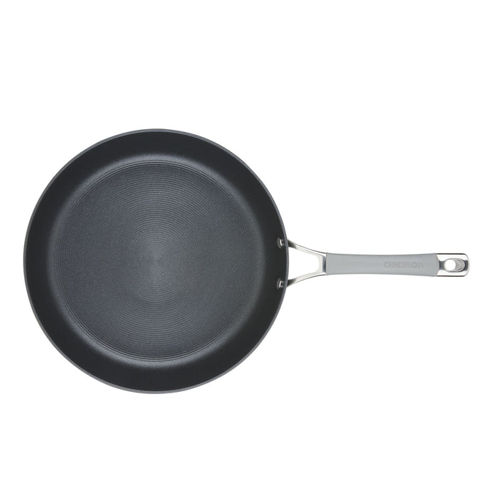 Circulon 12-Inch Nonstick Deep Frying Pan With Lid