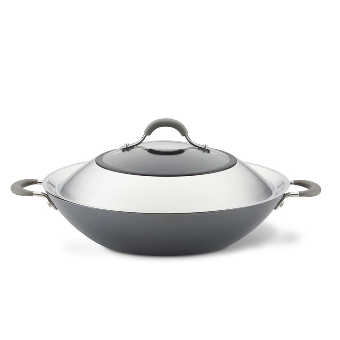 circulon 14-Inch Wok: Nonstick with Lid