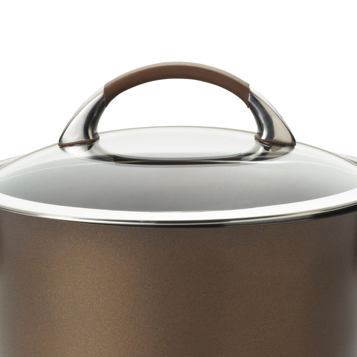 Circulon 3.5-Quart Nonstick Straining Saucepan