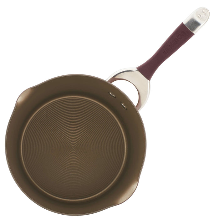 Circulon 3.5-Quart Nonstick Straining Saucepan