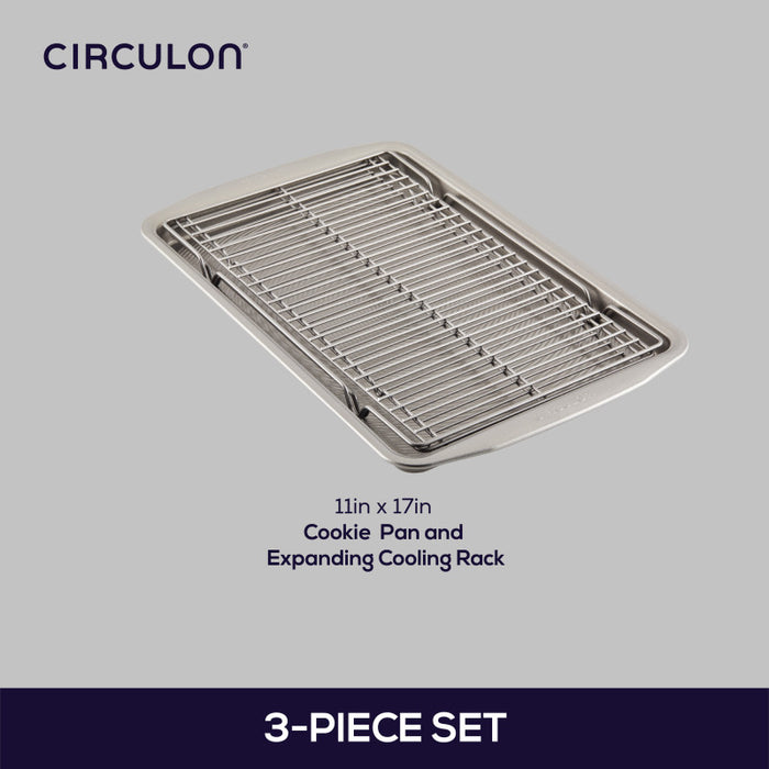 Circulon 3-Piece Nonstick Bakeware Set