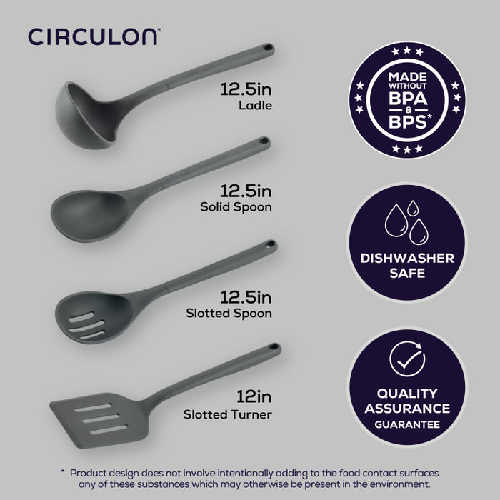 Circulon 4-Piece Silicone Tools Set