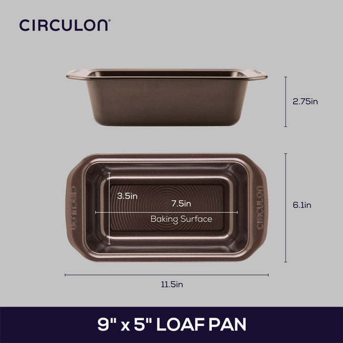 Circulon 9" X 5" Nonstick Bakeware Loaf Pan