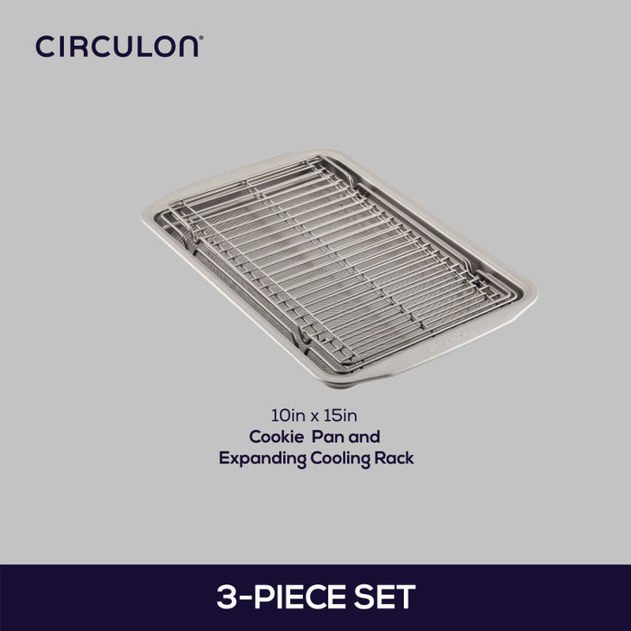Circulon Baking Rack: Baking Sheet With Rack Set