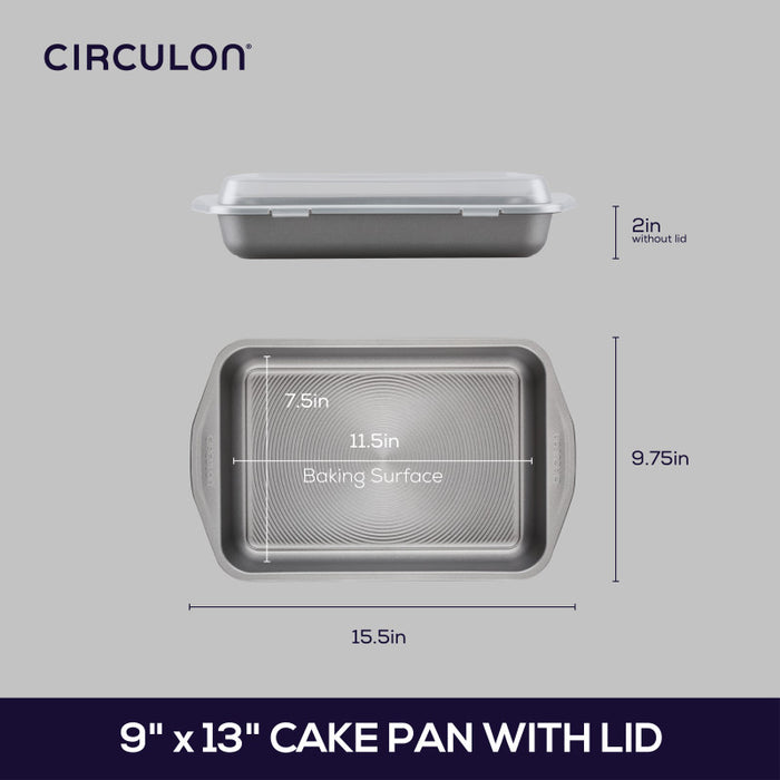 Circulon Nonstick Cake Pan With Lid