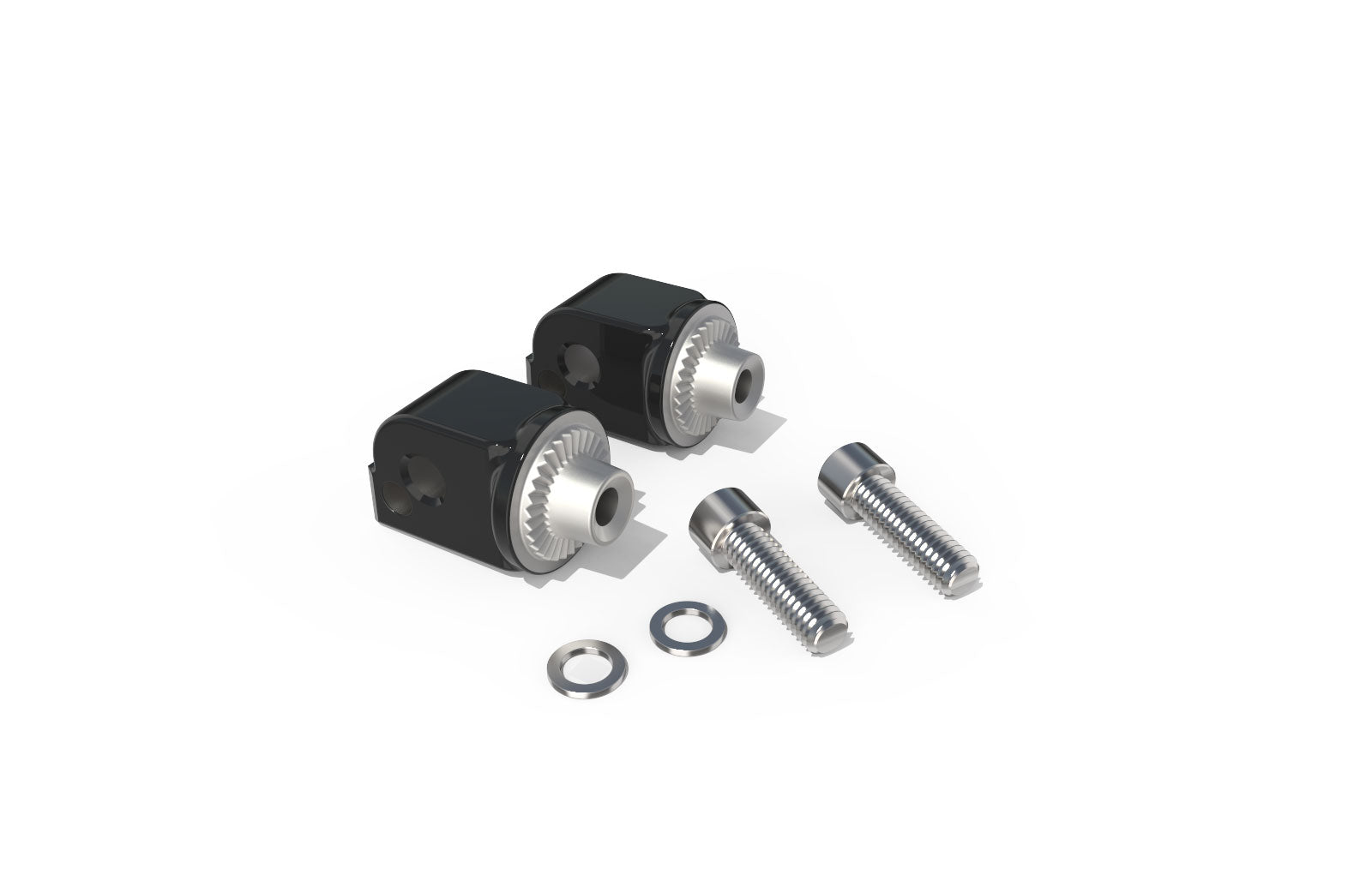 Ciro 2018-up Softail Passenger Footrest / Footpeg Adapters