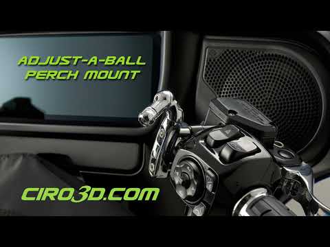 Ciro ADJUST-A-BALL™ Perch Cap Chrome