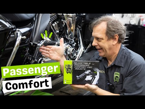Ciro Adjustable Passenger Comfort Peg Mounts