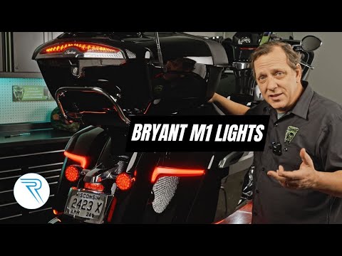 Ciro Bryant M1 Saddlebag Lights For Indian