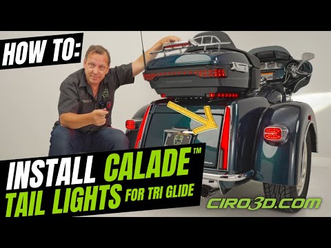 Ciro CALADE™ Tail Lights For Tri Glide