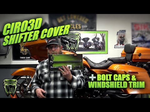 Ciro Center Windshield Trim For Road Glide